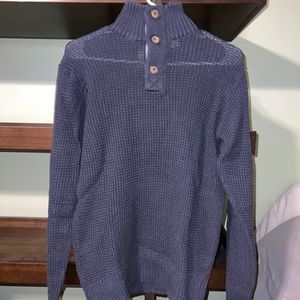 Weatherproof button up sweater
